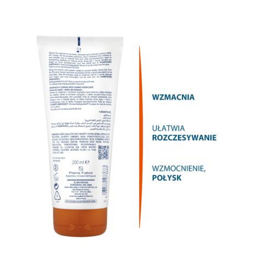 Miniaturka artykułu - #0 DUCRAY ANAPHASE+ Odżywka wzmacniająca, 200ml