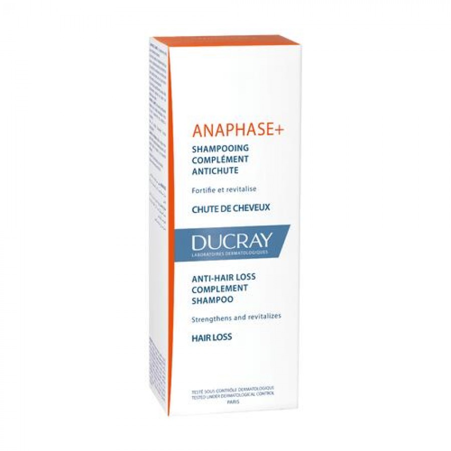Miniaturka artykułu - #0 DUCRAY ANAPHASE+ Szampon uzupełnienie kuracji przeciw wypadaniu włos&oacute;w, 200ml