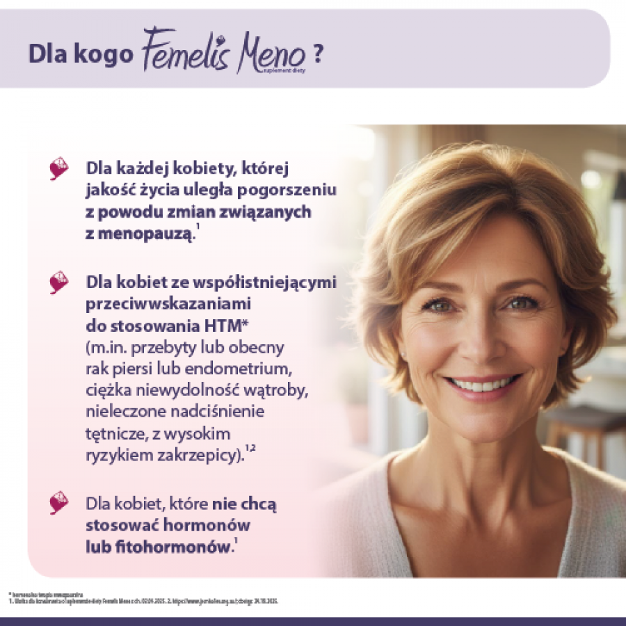 Zdjęcie produktu - 2 FEMELIS MENO - 60 tabletek (28857)