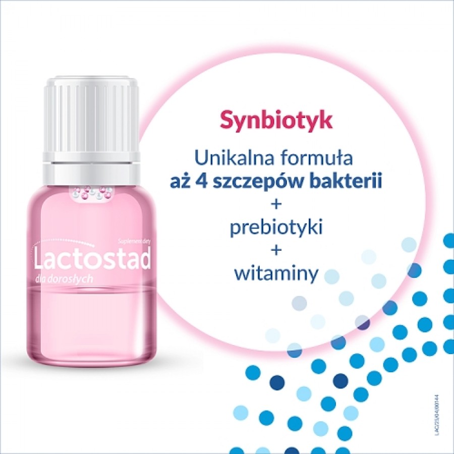 Miniaturka artykułu - #1 Lactostad dla dzieci powyżej 3. roku życia płyn doustny, 5 ampułek x 7 ml