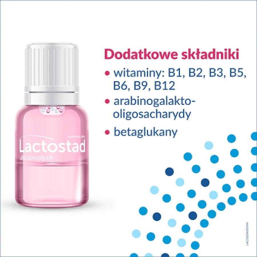 Zdjęcie produktu - 3 Lactostad dla dzieci powyżej 3. roku życia płyn doustny, 5 ampułek x 7 ml