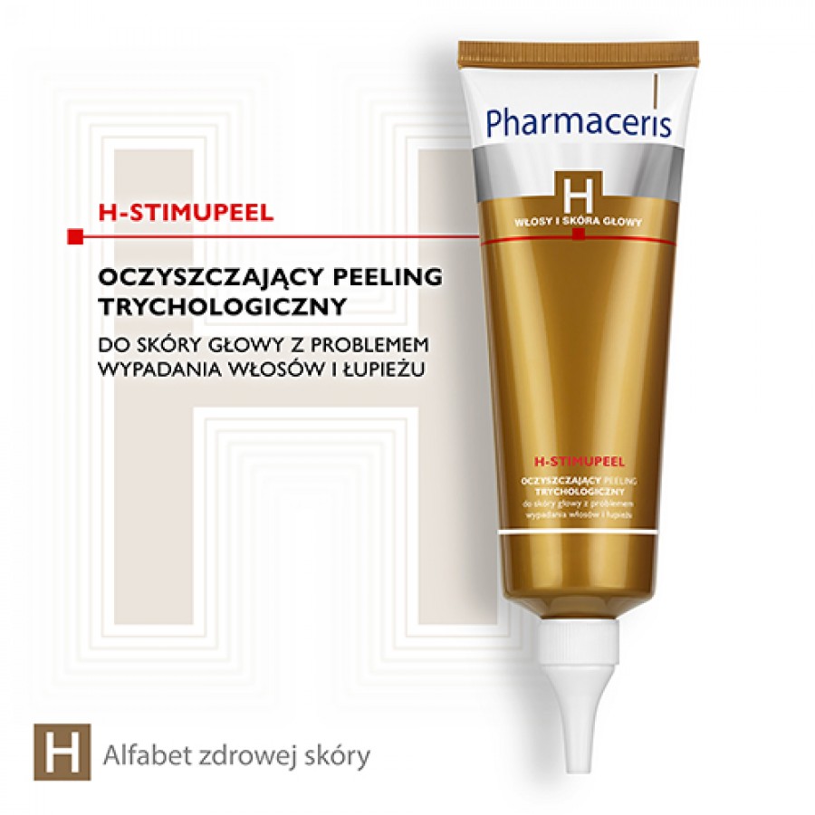 Miniaturka artykułu - #0 Pharmaceris H H-STIMUPEEL Oczyszczający peeling trychologiczny, 125 ml