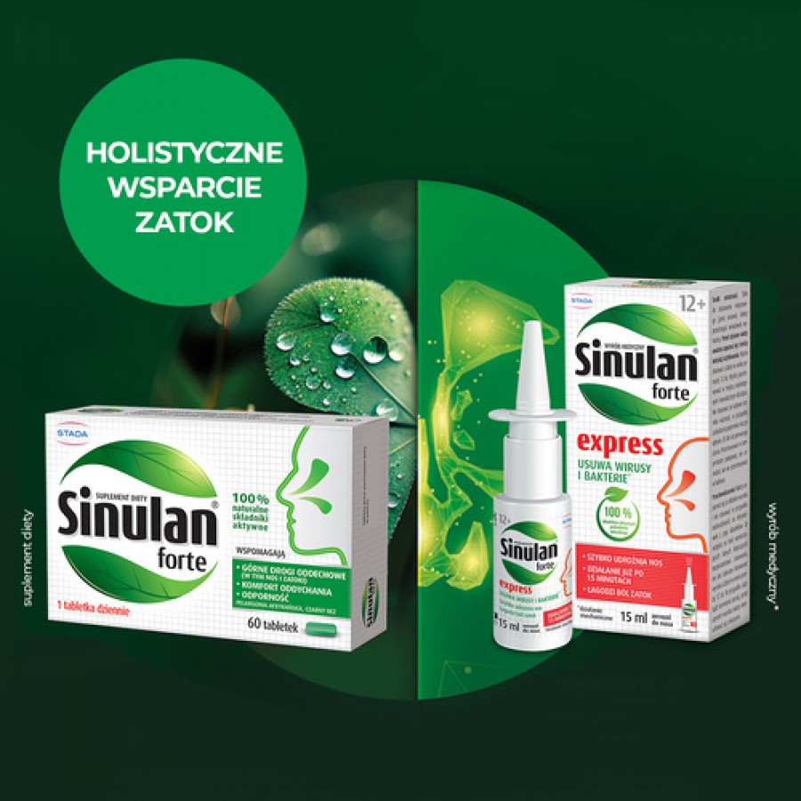 Zdjęcie produktu - 3 Sinulan Forte 0,45 g, 60 tabl.