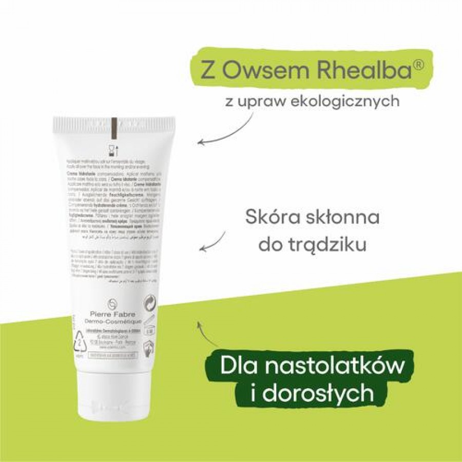 Miniaturka artykułu - #1 A-DERMA PHYS-AC HYDRA Kompensujący krem odżywczy, 40 ml 