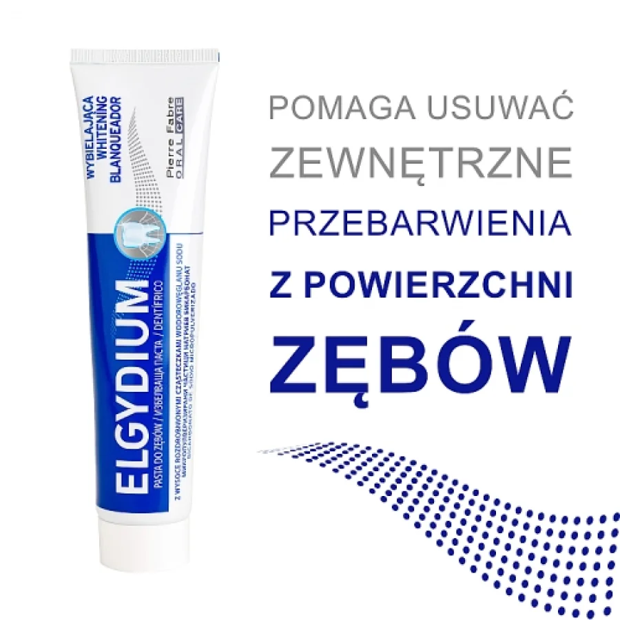 #2 – ELGYDIUM Pasta do zęb&oacute;w wybielająca, 75 ml