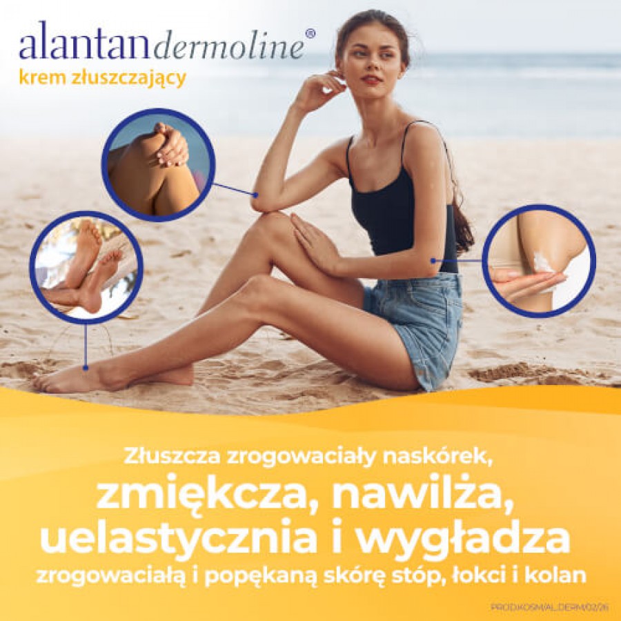 Zdjęcie produktu - 3 Alantandermoline krem złuszczający do sk&oacute;ry suchej i zrogowaciałej, 50 g
