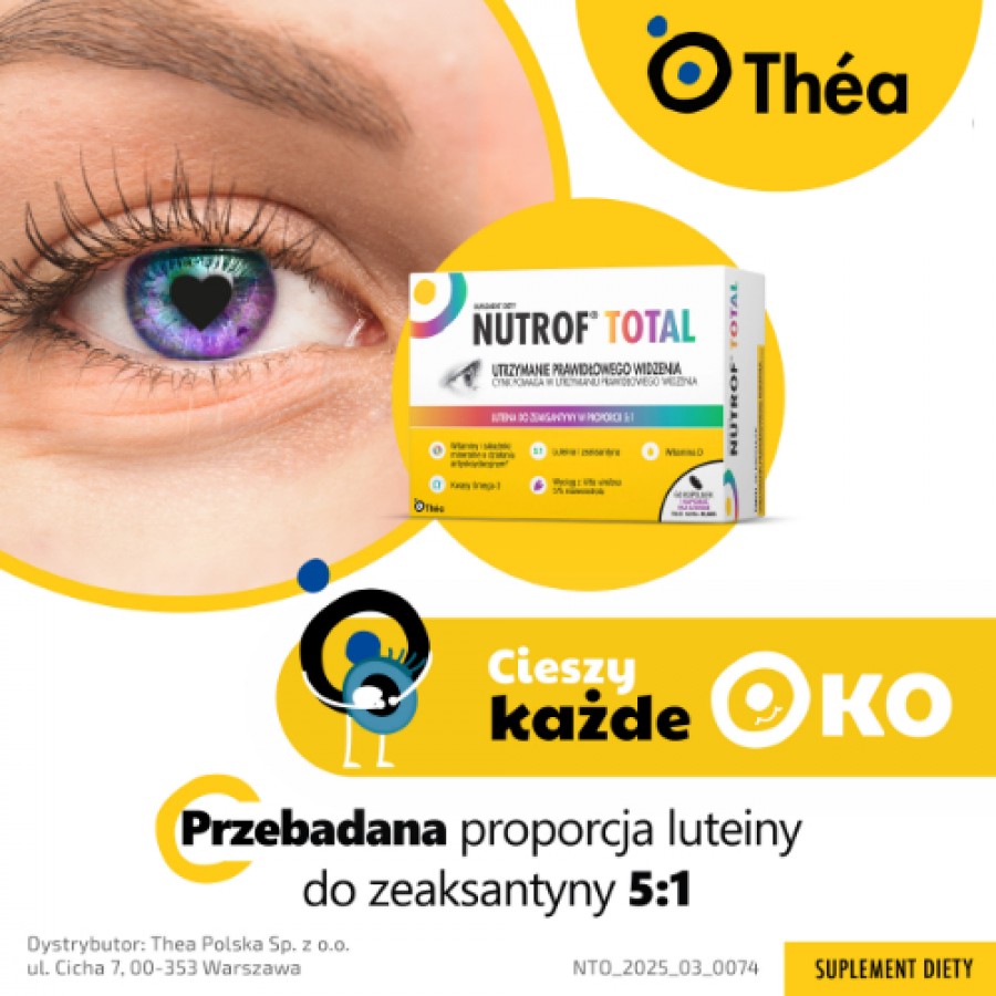 Zdjęcie produktu - 4 Nutrof Total z witaminą D3 - 60 kapsułek 