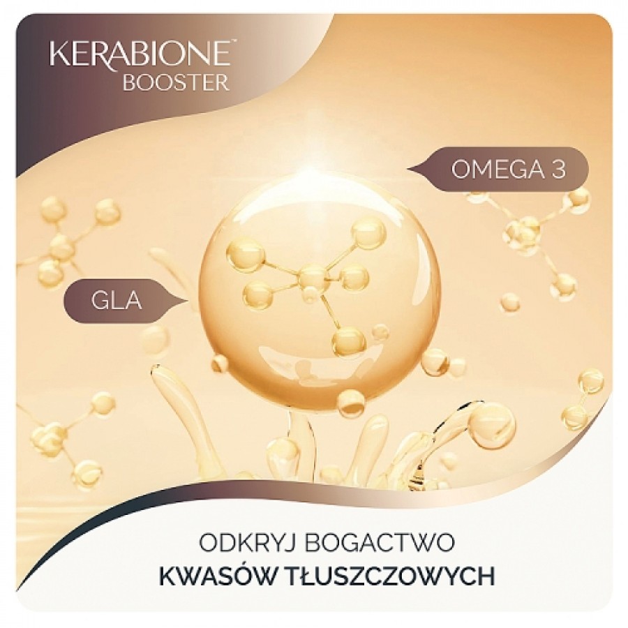 Zdjęcie produktu - 3 Kerabione Booster, 30 kaps. - zawiera palmę sabałową
