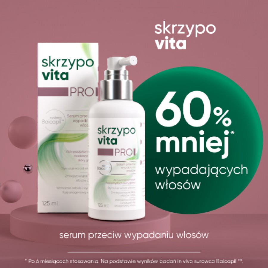 Miniaturka artykułu - #0 SKRZYPOVITA PRO Serum przeciw wypadaniu włos&oacute;w - 125 ml 