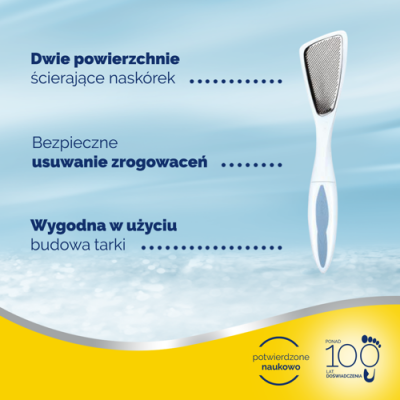 Miniaturka artykułu - #1 SCHOLL Dwustronna Tarka do usuwania zrogowaceń, 1 sztuka 