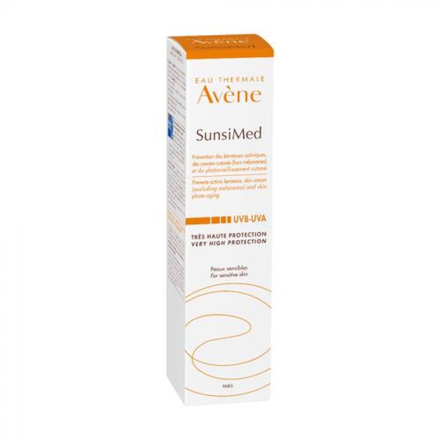 Miniaturka artykułu - #0 AVENE SunsiMed Krem bardzo wysoka ochrona SPF 50+, 80ml