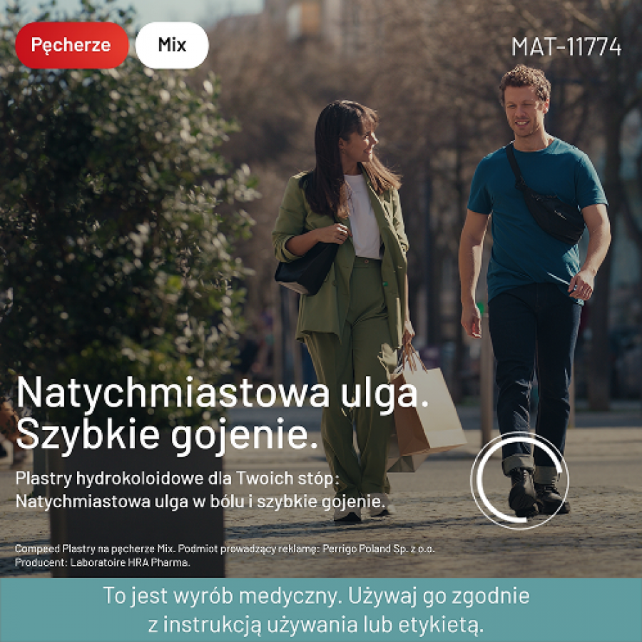 Miniaturka artykułu - #0 Compeed Plastry na pęcherze mix 5 szt.