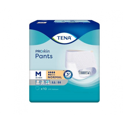 Miniaturka artykułu - #0 TENA Pants ProSkin Normal M, 10 szt - majtki chłonne