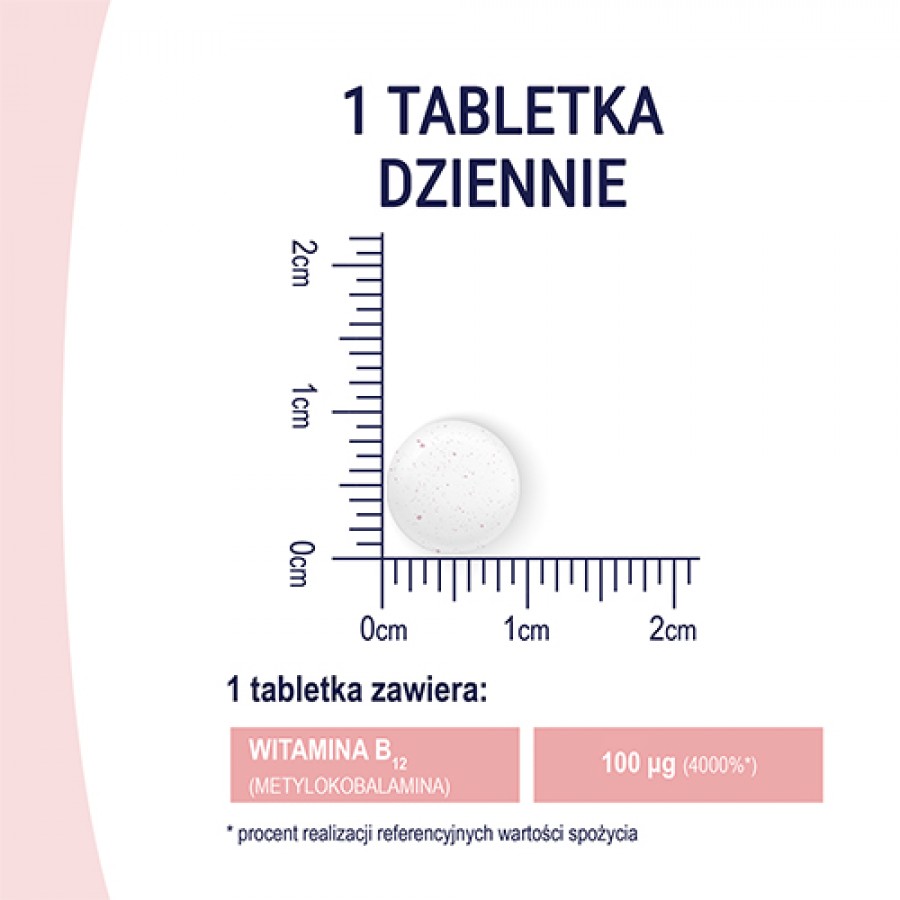 Zdjęcie produktu - 2 NATURELL Witamina B12 Forte, 60 tabl. do ssania
