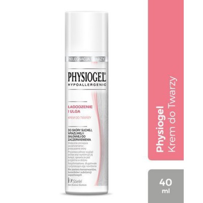 Miniaturka artykułu - #0 PHYSIOGEL Krem łagodzący do twarzy - 40ml