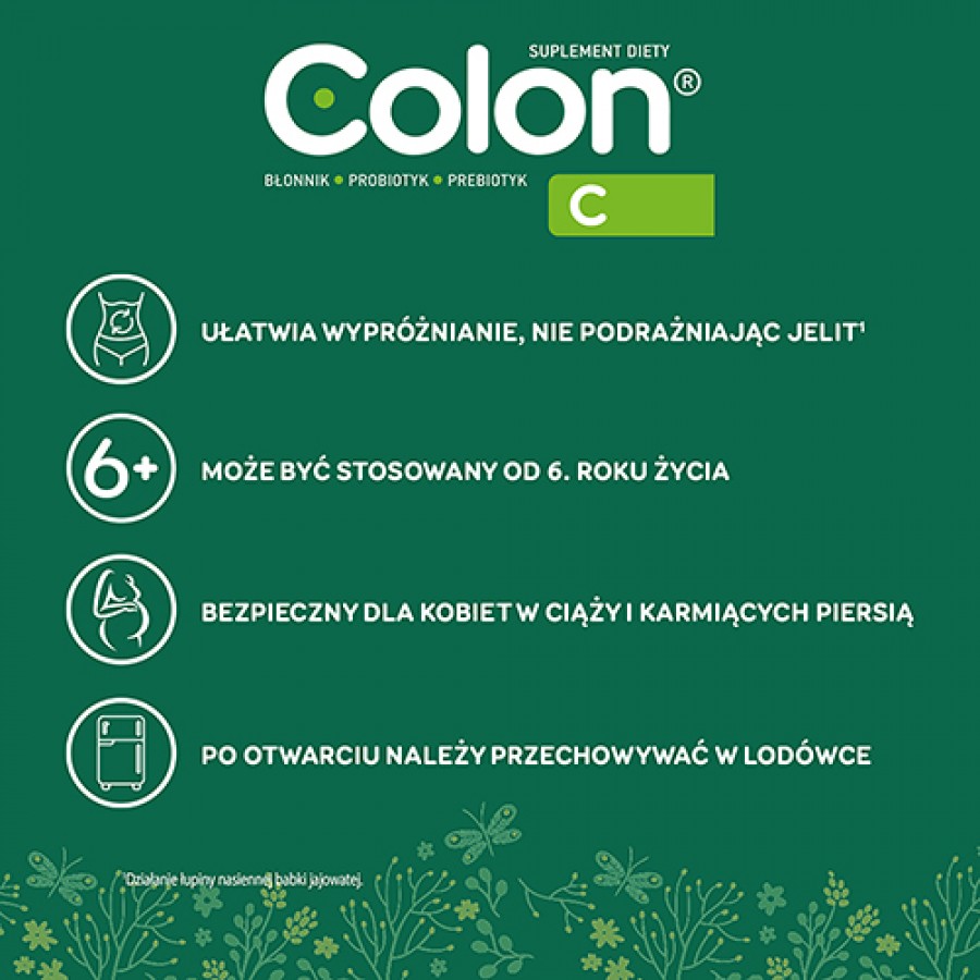 Zdjęcie produktu - 2 Colon C błonnik, 200 g - suplement diety 