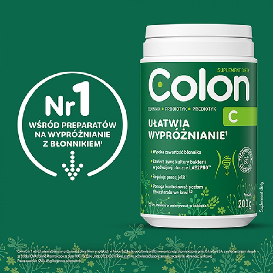 Zdjęcie produktu - 4 Colon C błonnik, 200 g - suplement diety 