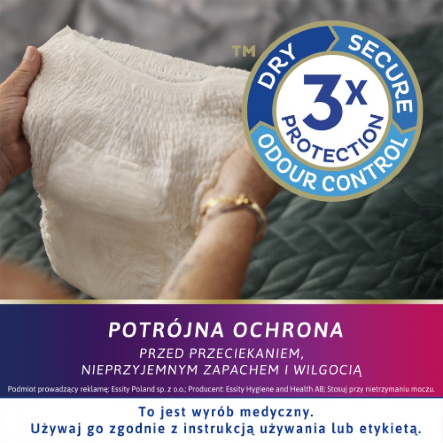 Miniaturka artykułu - #1 Majtki chłonne TENA Lady Pants Plus L, 8 szt.