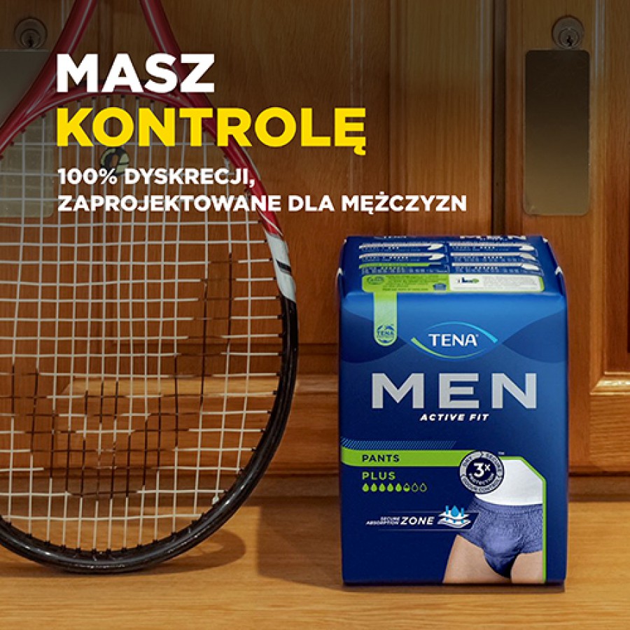Miniaturka artykułu - #0 TENA Men Pants Plus Large, 30 szt - majtki chłonne