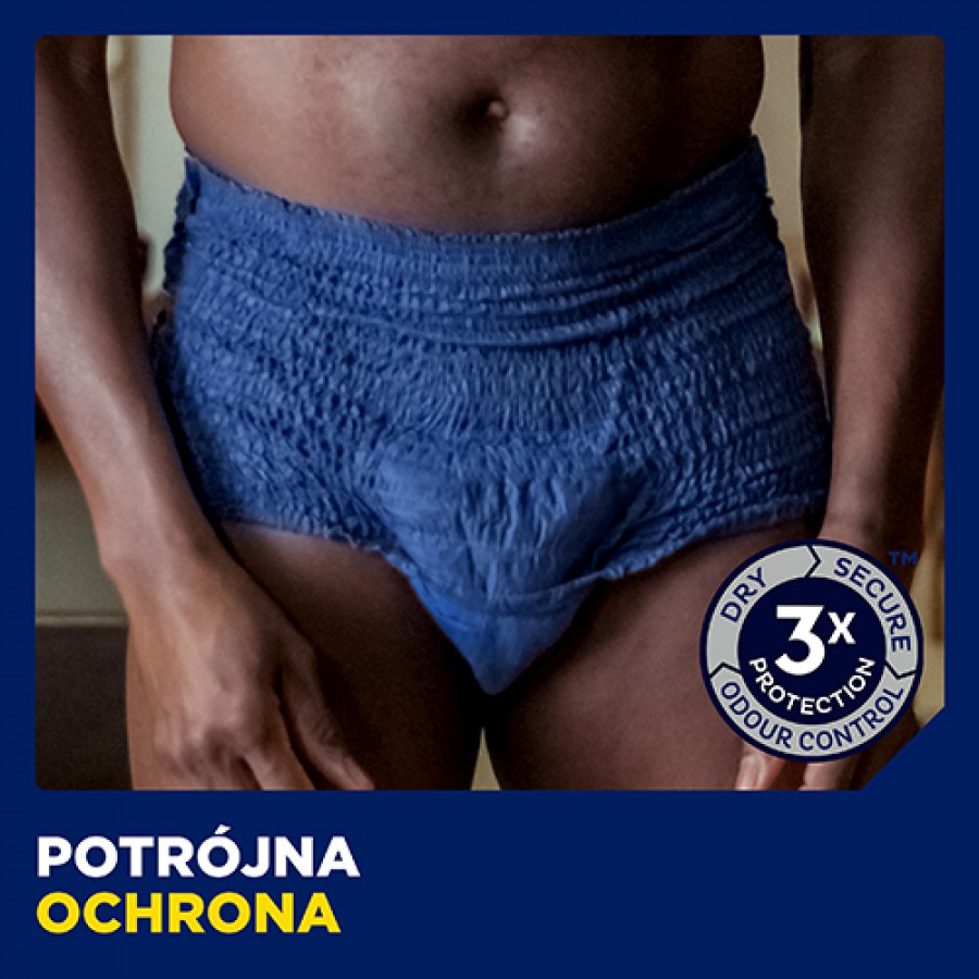 Zdjęcie produktu - 3 TENA Men Pants Plus Large, 30 szt - majtki chłonne