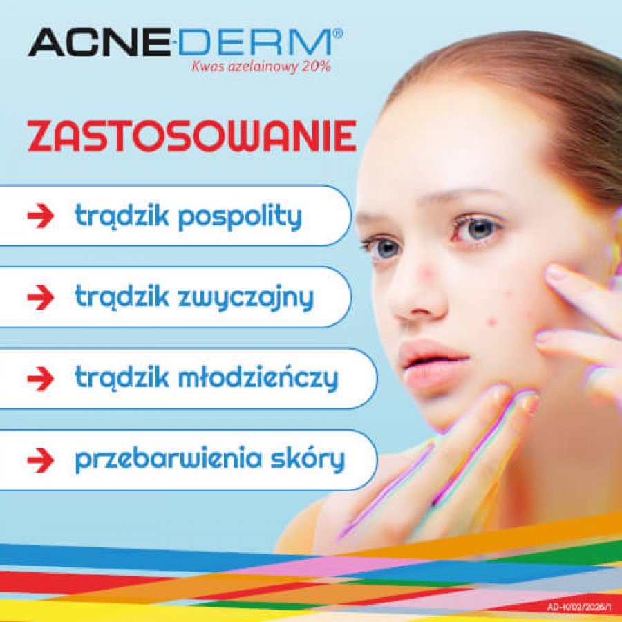 Miniaturka artykułu - #1 ACNE-DERM Krem - 20 g