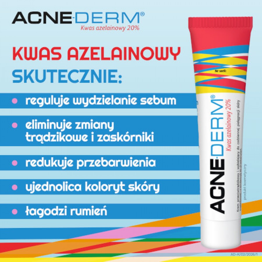 Zdjęcie produktu - 2 ACNE-DERM Krem - 20 g