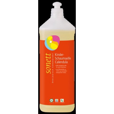 Zdjęcie produktu - 0 SONETT Mydło w piance dla dzieci Nagietek, 1l