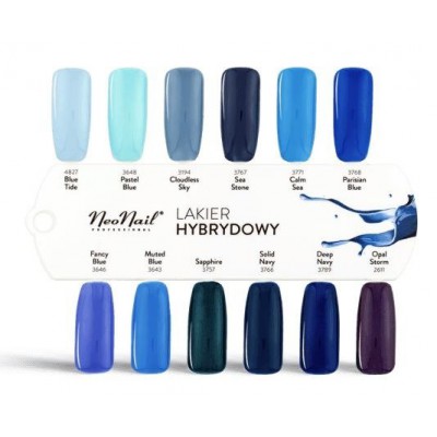 Miniaturka artykułu - #0 NeoNail lakier hybrydowy 3648-1 Pastel Blue - 6ml