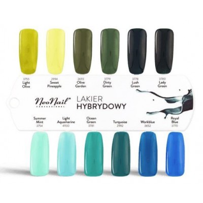 Miniaturka artykułu - #0 NeoNail Lakier hybrydowy 3781-1 Ocean Green - 6ml
