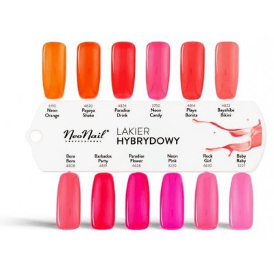 Miniaturka artykułu - #0 NeoNail Lakier hybrydowy 4808-1 Bora Bora - 6ml