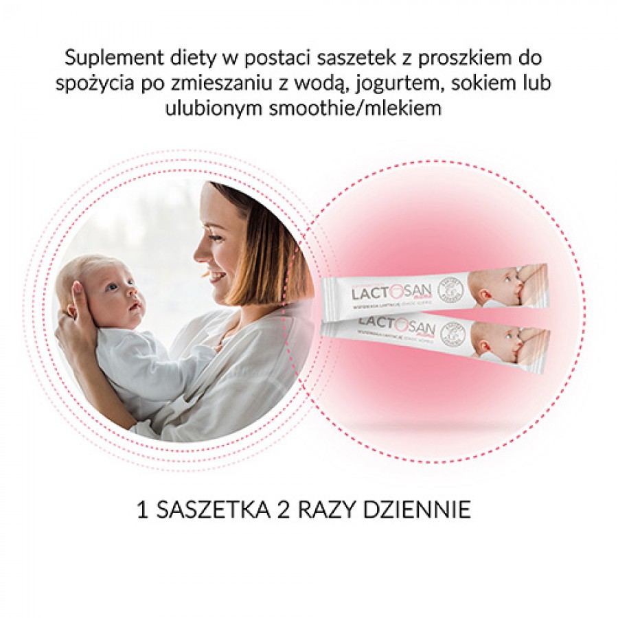 Miniaturka artykułu - #1 Lactosan Mama - 14 saszetek