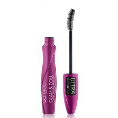 Zdjęcie produktu - 0 CATRICE czarny tusz do rzęs GLAM&DOLL CURL&VOLUME - 10ml