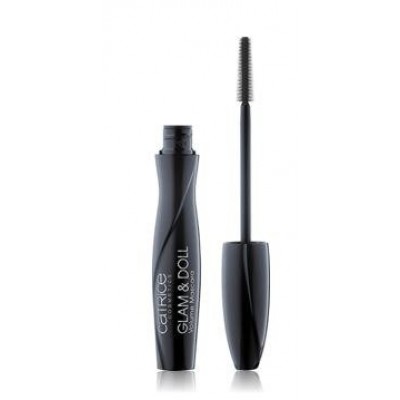 Zdjęcie produktu - 0 CATRICE czarny tusz do rzęs GLAM&DOLL VOLUME MASCARA 