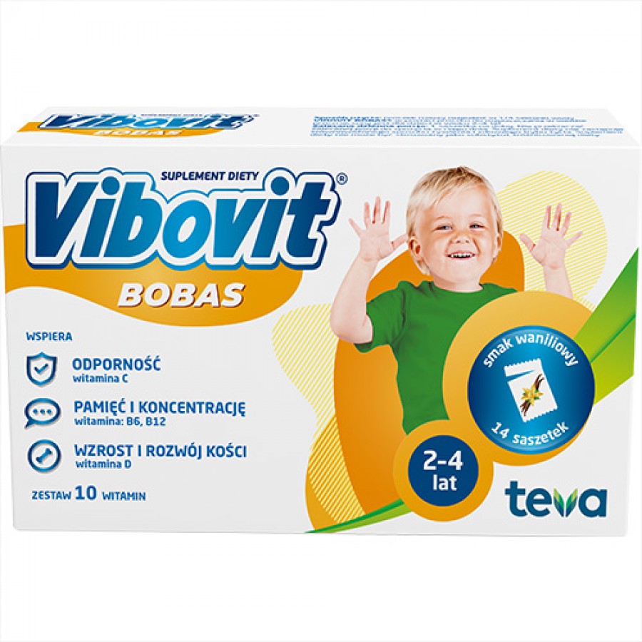 Zdjęcie produktu - 4 Vibovit Bobas waniliowy- 14sasz.