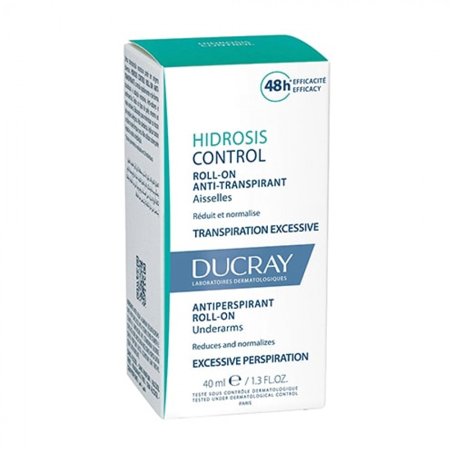 Miniaturka artykułu - #0 DUCRAY HIDROSIS CONTROL Antyperspirant w kulce, 40ml