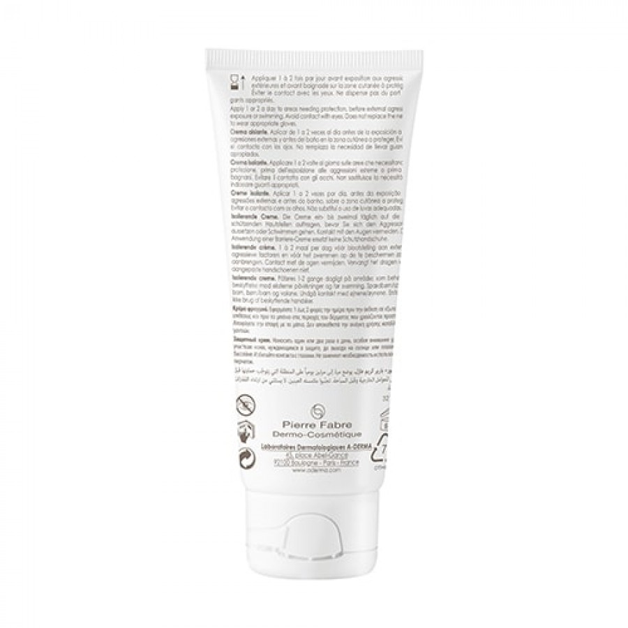 Zdjęcie produktu - 3 A-DERMA DERMALIBOUR+ BARRIER Krem izolujący, 100ml