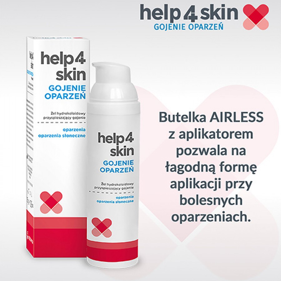 Zdjęcie produktu - 3 Help4skin Gojenie oparzeń żel - 75 g