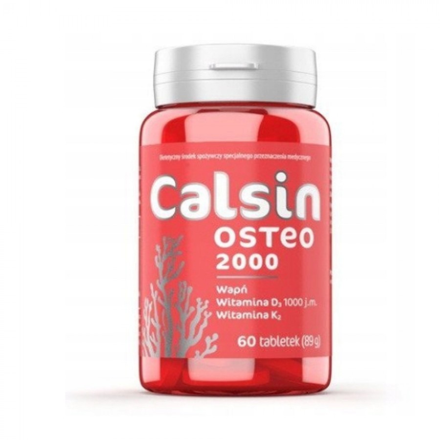 Miniaturka artykułu - #0 Calsin Osteo 2000 - 60 tabl.
