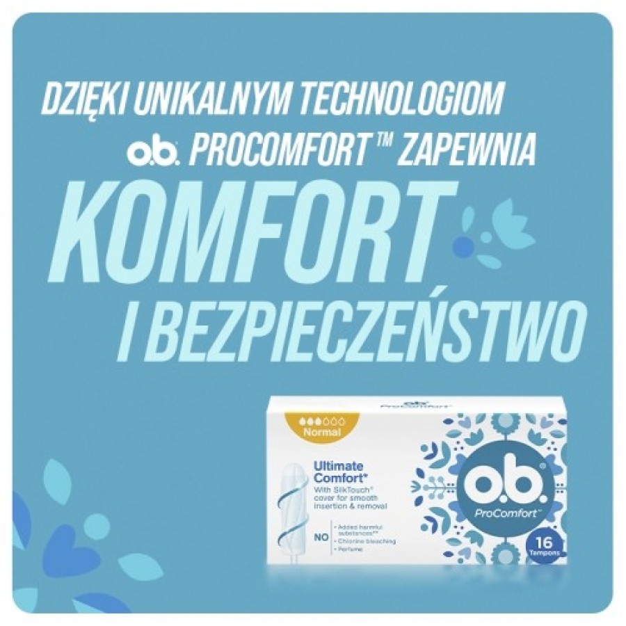 Zdjęcie produktu - 4 OB ProComfort Normal Tampony higieniczne, 8szt.