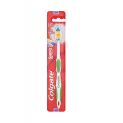 Miniaturka artykułu - #0 Colgate Classic Clean Szczoteczka do zęb&oacute;w twarda, 1 szt.