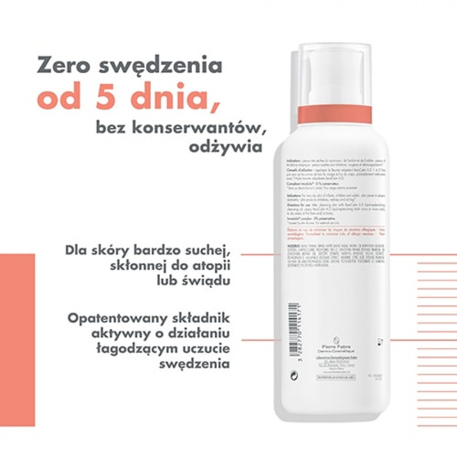 Miniaturka artykułu - #1 AVENE XERACALM A.D Balsam uzupełniający lipidy, 400 ml