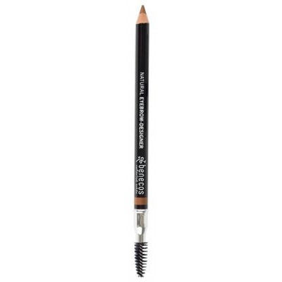 Zdjęcie produktu - 0 Benecos Kredka do brwi ze szczoteczką brązowa Brown - 1szt.