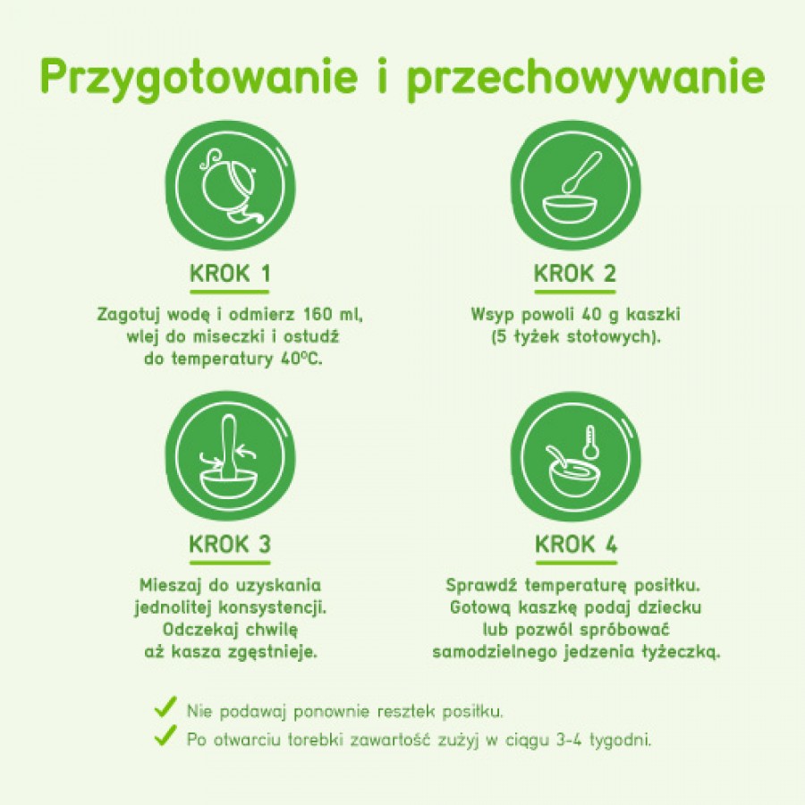 Zdjęcie produktu - 5 BoboVita Kaszka ryżowa brzoskwinia - 180g