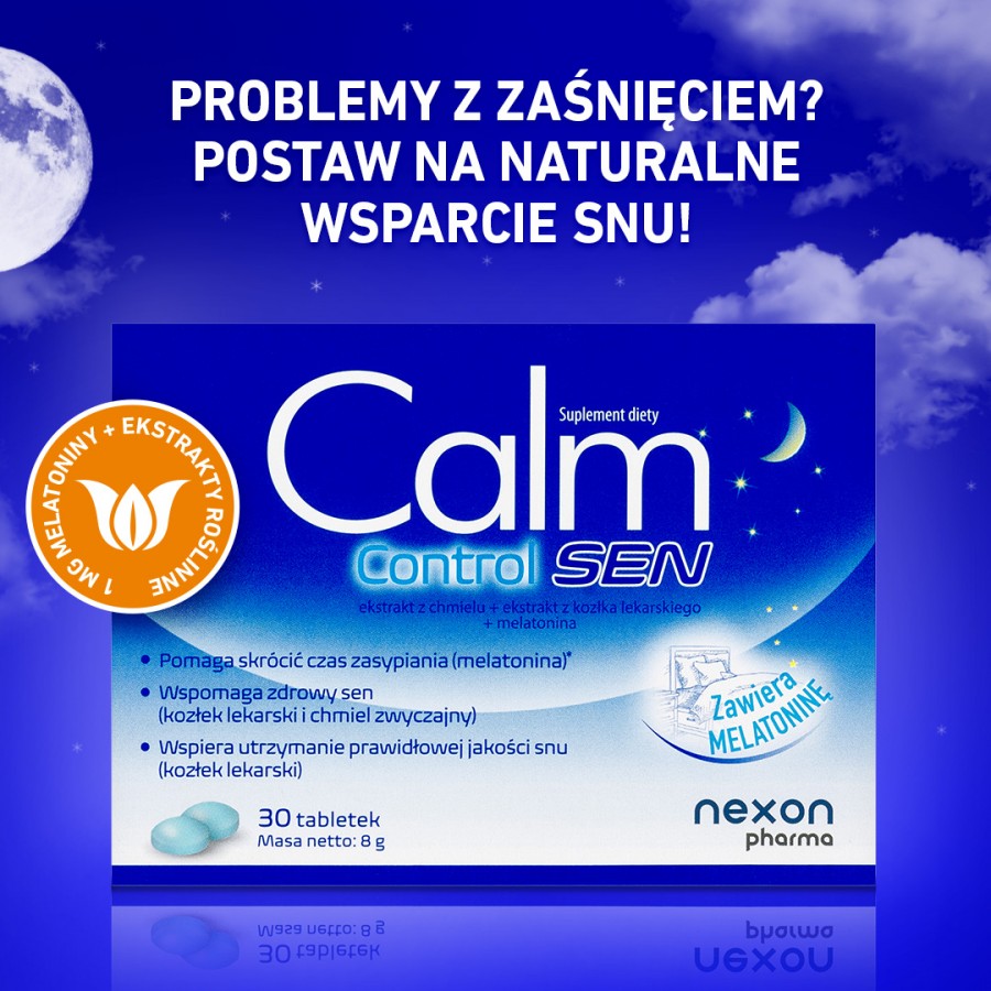 Miniaturka artykułu - #1 Calm Control Sen, 30 tabl.