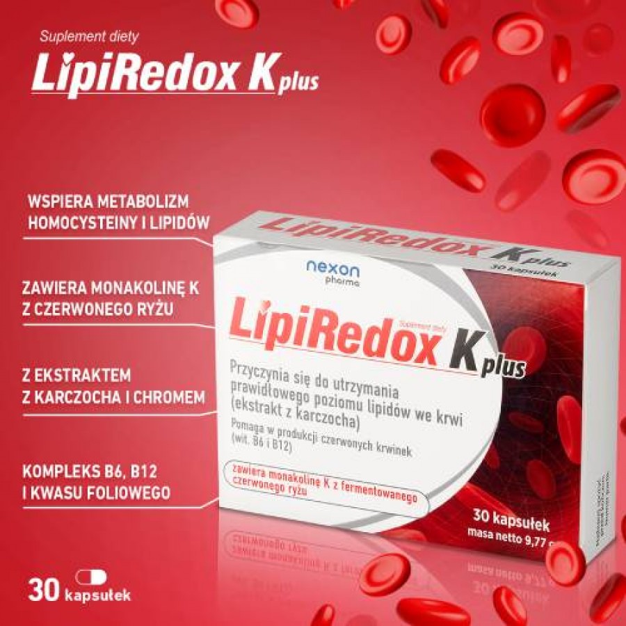 Zdjęcie produktu - 0 LipiRedox K, 30kaps.