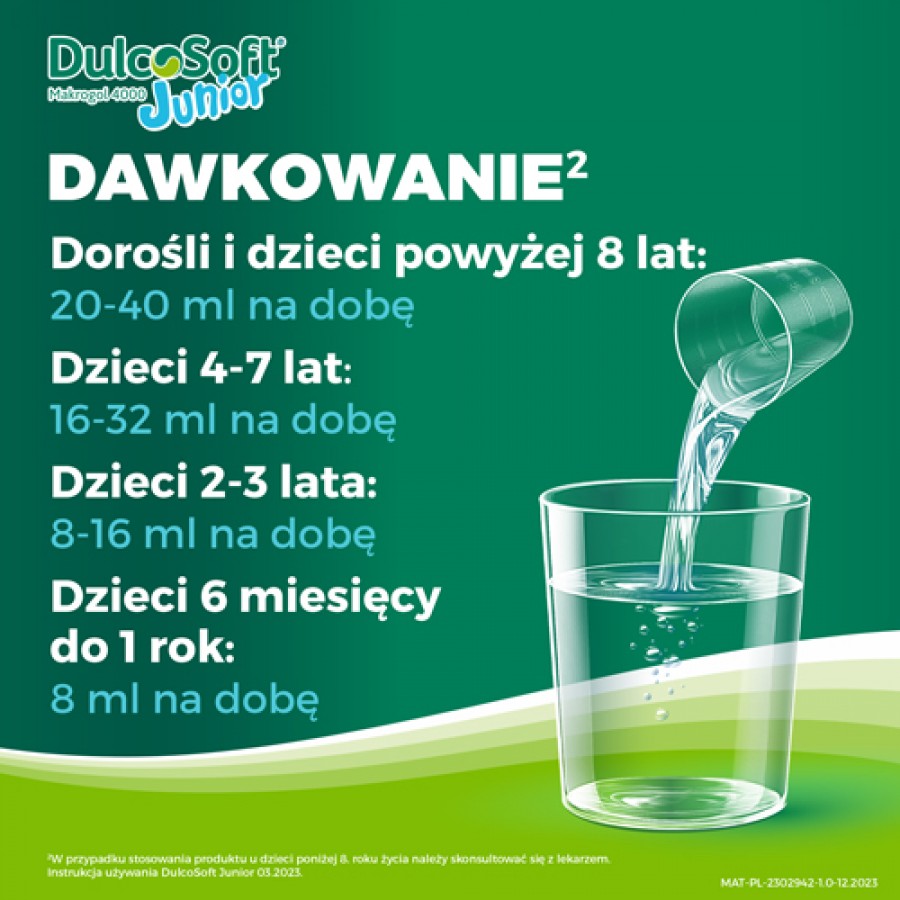 Zdjęcie produktu - 4 Dulcosoft Junior - 100 ml