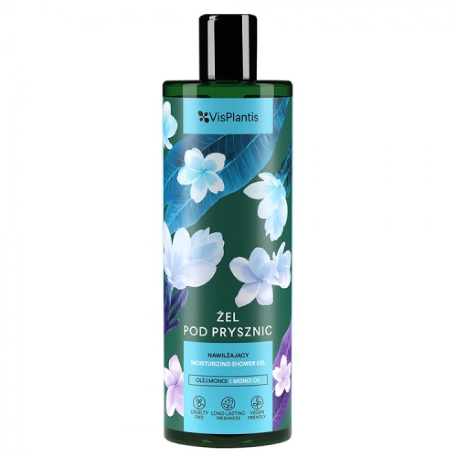 Miniaturka artykułu - #0 Vis Plantis Żel pod prysznic Olej Monoi + Algi - 400 ml