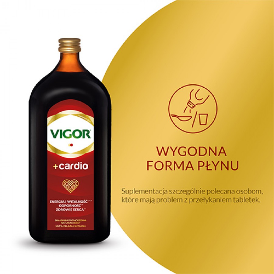 Miniaturka artykułu - #0 VIGOR+ CARDIO Płyn, 1000ml
