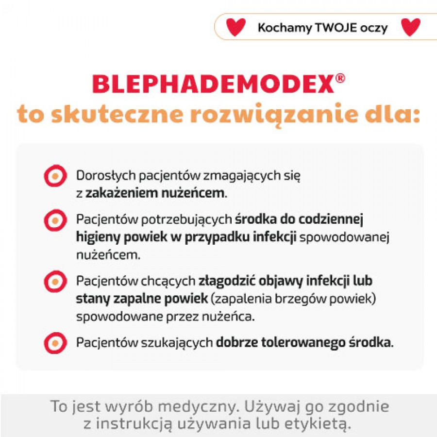Zdjęcie produktu - 3 BlephaDemodex chusteczki, 30szt.