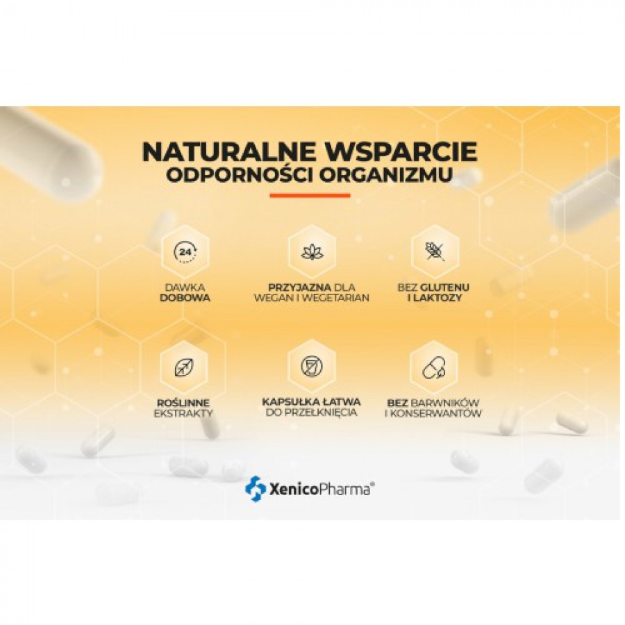Miniaturka artykułu - #0 XeniVIT bio Witamina C 1000, 30 kaps.